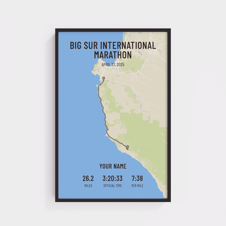 Big Sur International Marathon - Modern Tan