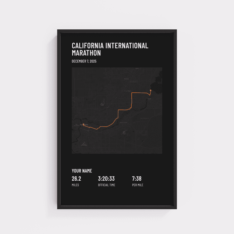 California International Marathon - Classic Dark