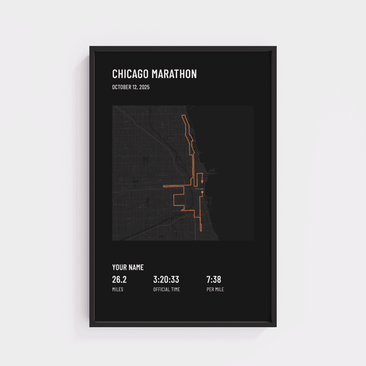 Chicago Marathon - Classic Dark