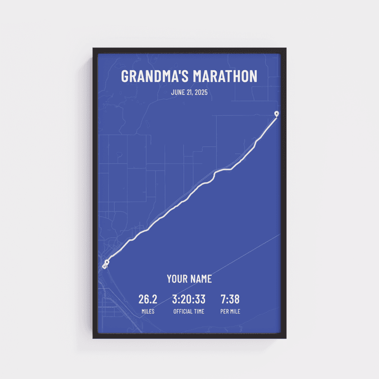Grandma's Marathon - Modern Navy
