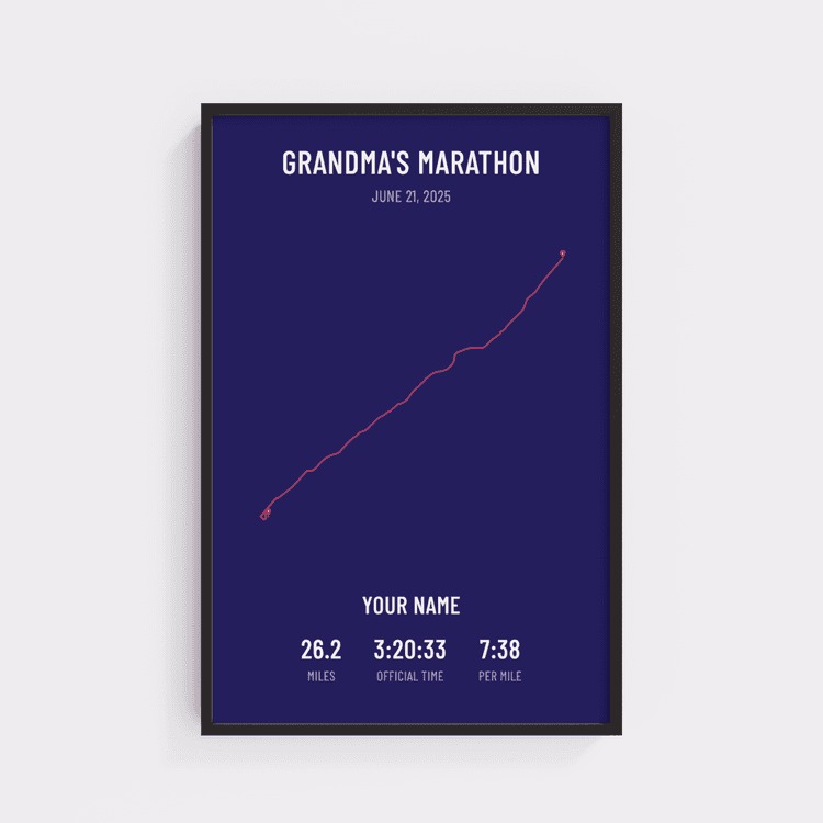 Grandma's Marathon - Minimal Plum
