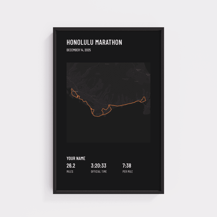 Honolulu Marathon - Classic Dark
