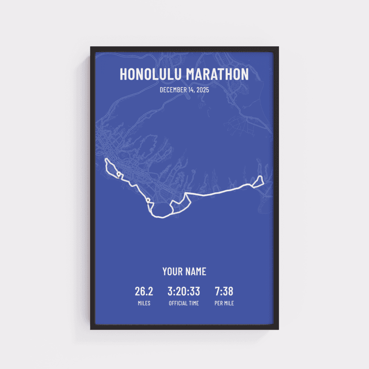Honolulu Marathon - Modern Navy