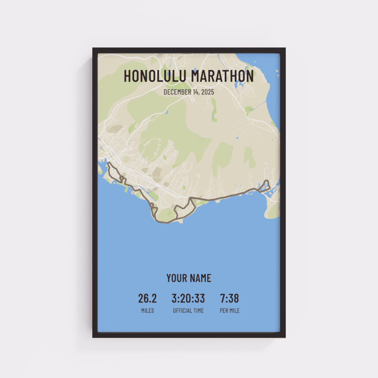 Honolulu Marathon - Modern Tan