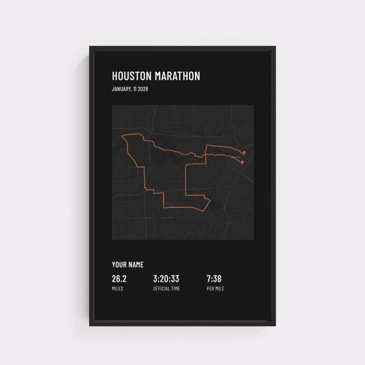 Houston Marathon - Classic Dark