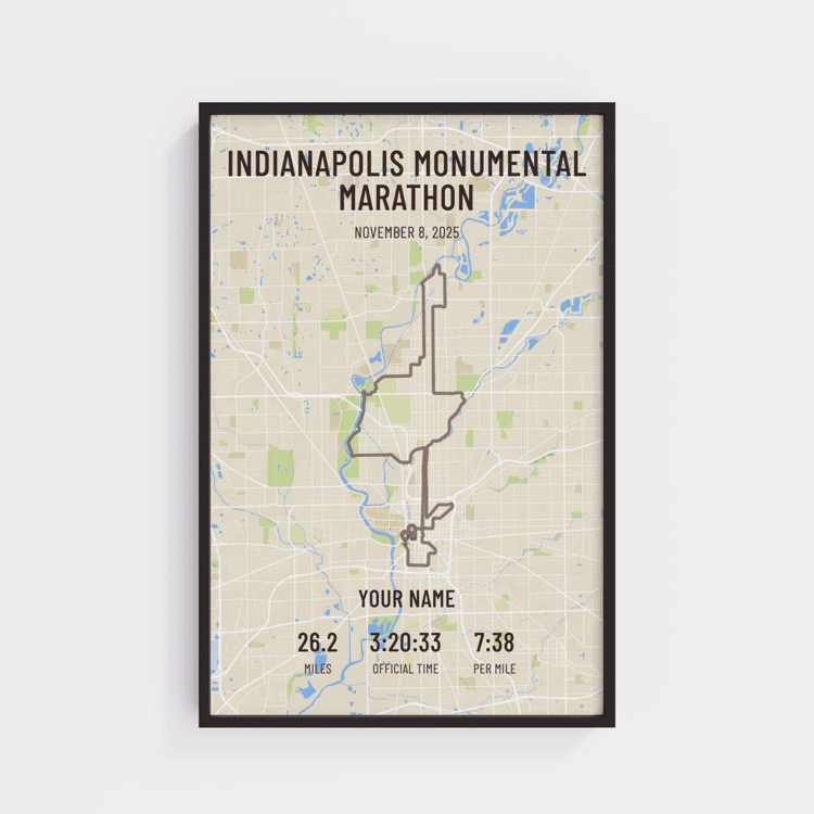 Indianapolis Monumental Marathon - Modern Tan
