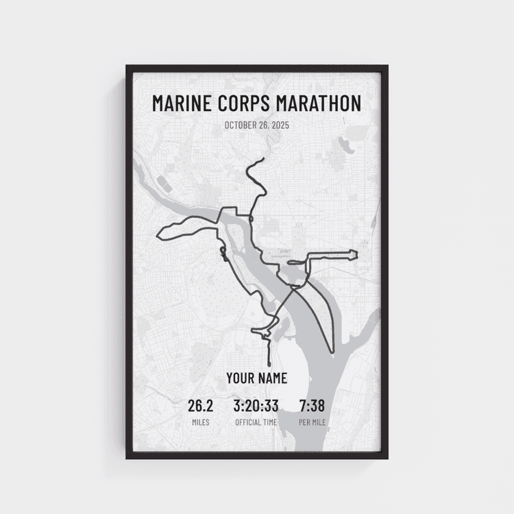 Marine Corps Marathon - Modern Gray