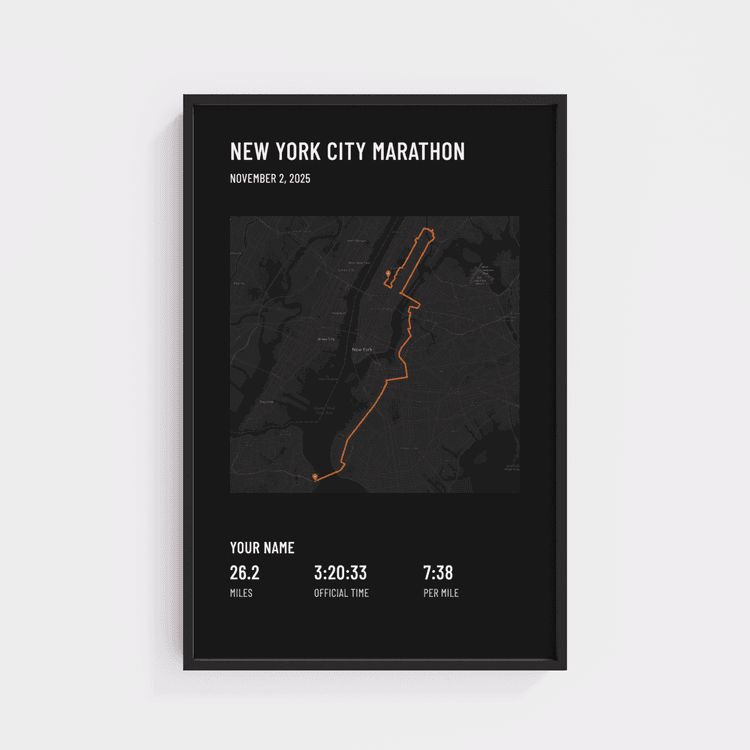New York City Marathon - Classic Dark