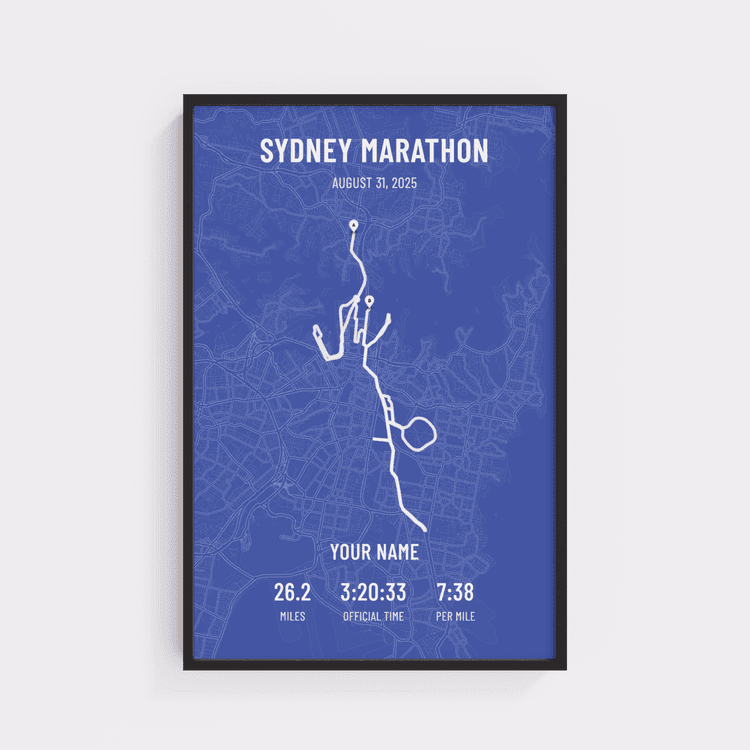 Sydney Marathon - Modern Navy