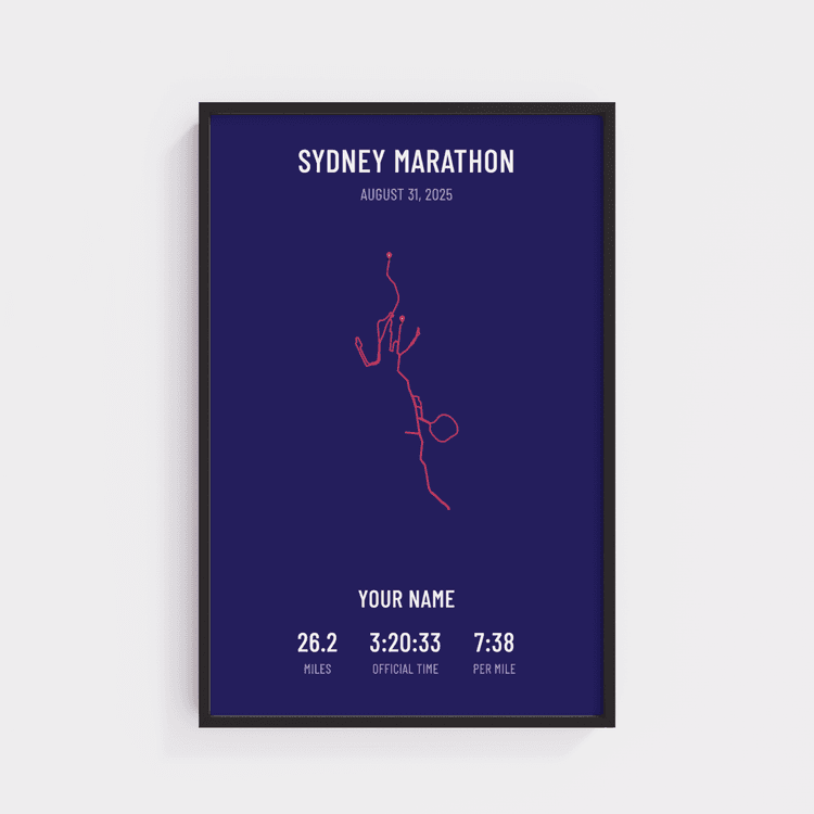 Sydney Marathon - Minimal Plum